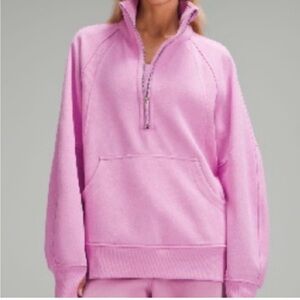Lululemon Scuba Oversized Funnel-Neck Half
Zip in Dahlia Mauve